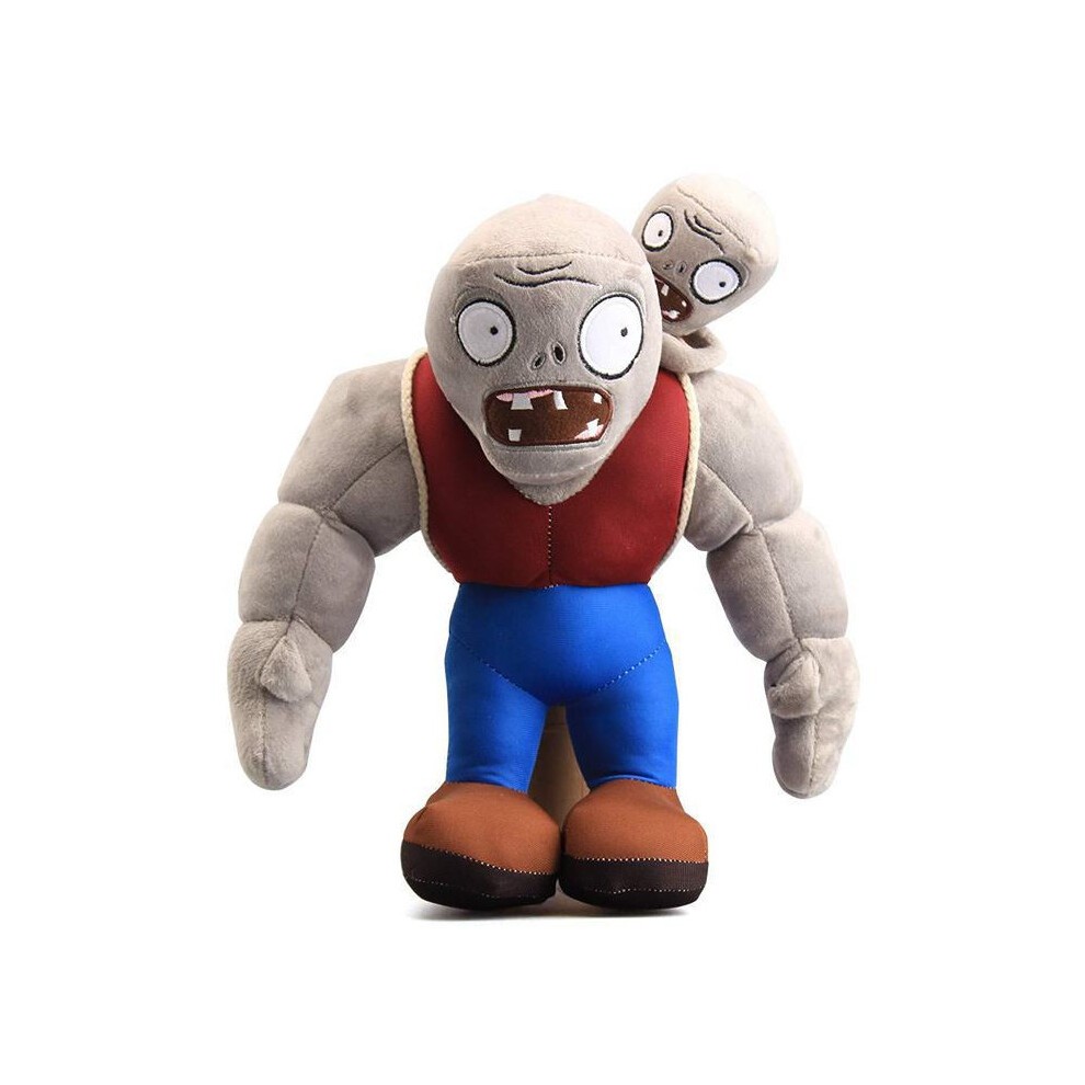 30cm Plants vs. Zombies Gargantuar Zombie Plush Toy - Soft Cartoon Stuffed Doll, Ideal Gift for Kids