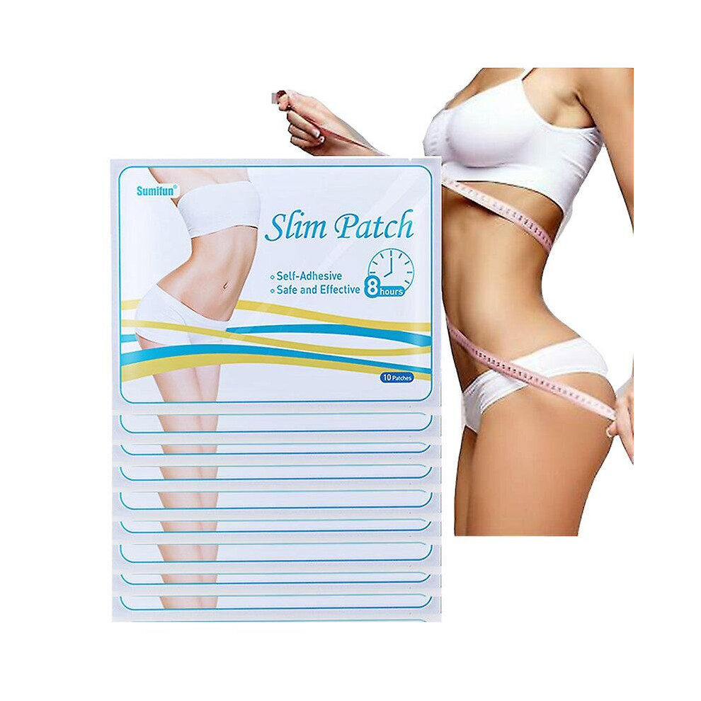 10pcs Fat Burning Slimming Patch Weight Loss Stickers Body Shaping Belly Plaster
