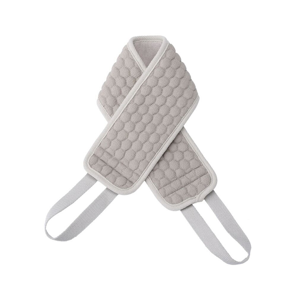 Gray (Gray) Soft Loofah Back Scrubber Bath Towel Exfoliating Loofah Massage For Shower