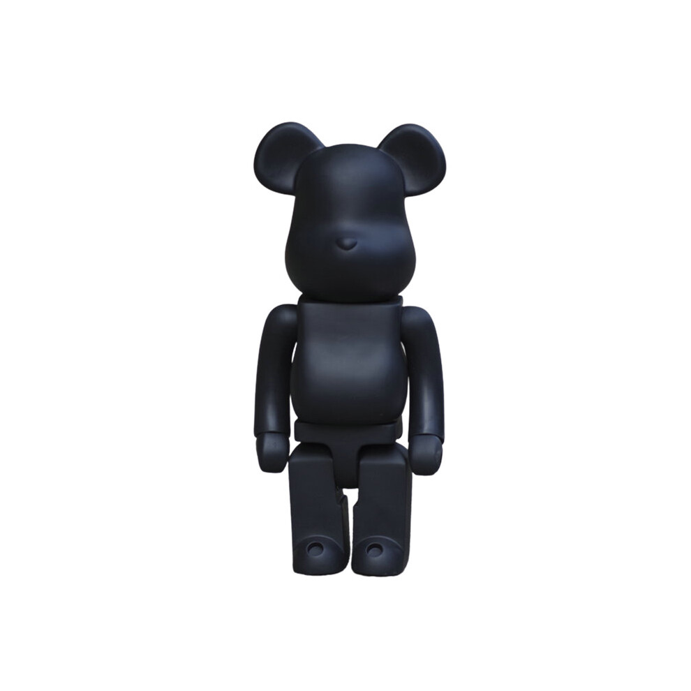 (Black) Bearbrick 400% Action Figure Daredevils Mickey Bear Building Block Trendy