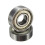 10Pcs Skateboard Groove Roller Blade Ball Bearings Wheels Silver 6