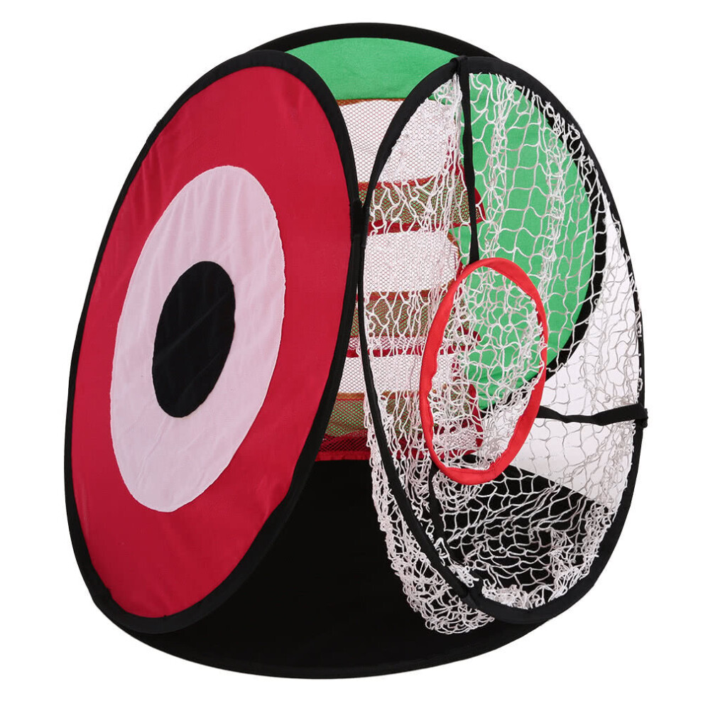 Golf Pop-Up Training Chipping Net Hitting Aid Practice Indoor Outdoor Bag