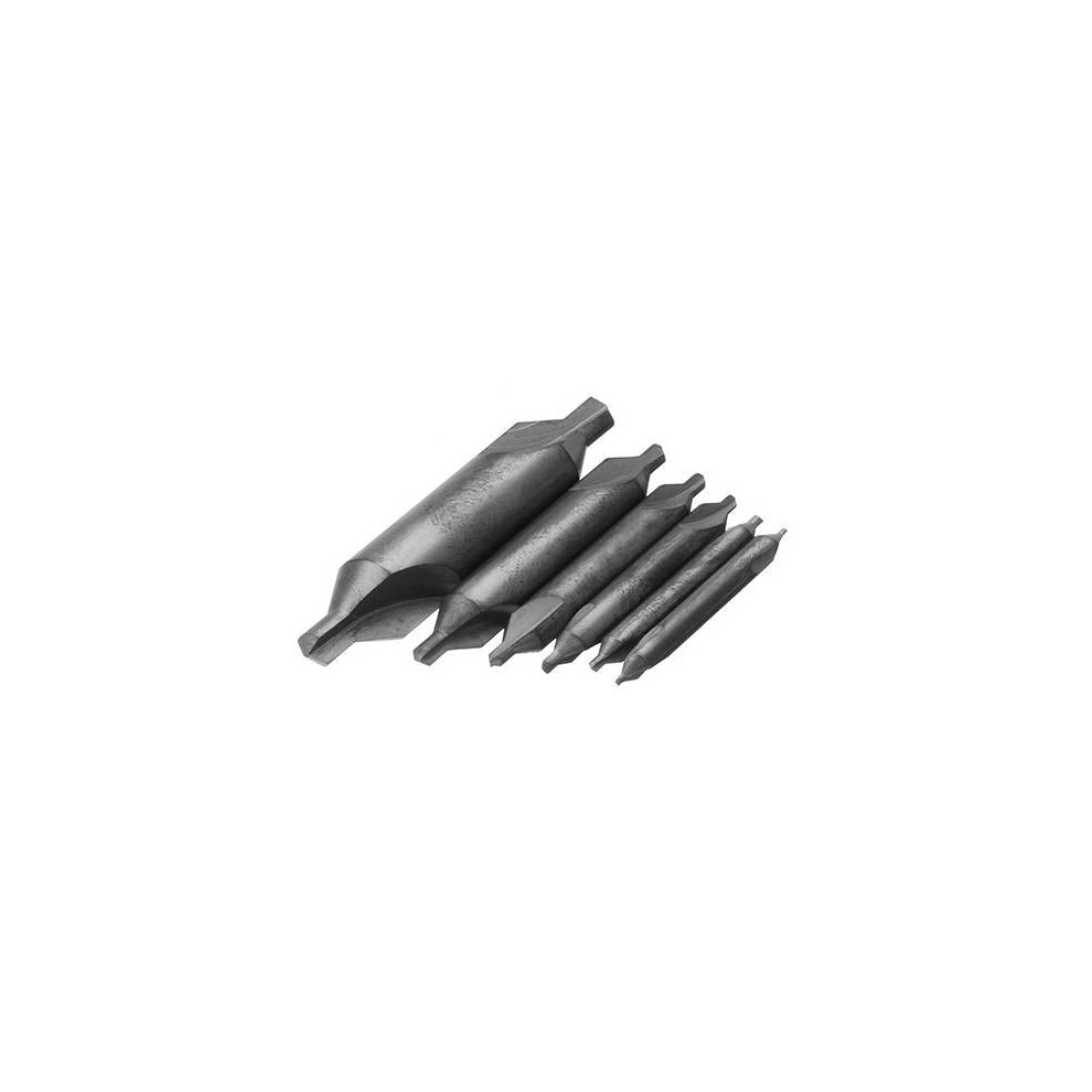 6Pcs 1/1.5/2/2.5/3/5Mm Nitride Center Drills 60 Degree Hss Countersink Drill 6112211916897