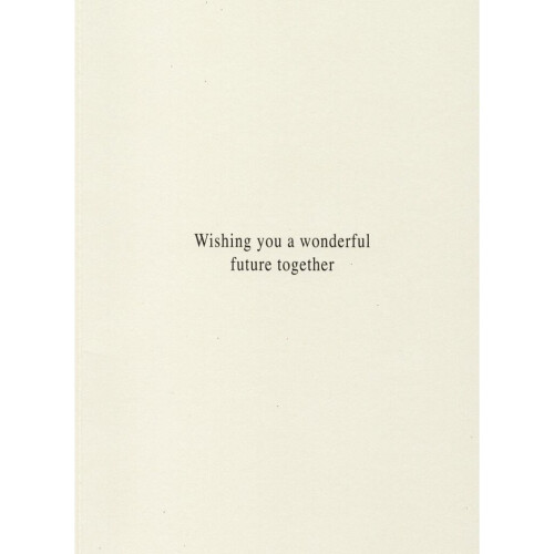 On Your Engagement Foiled Greeting Card Second Nature Cards 2