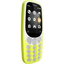 Nokia 3310 Single SIM 2G Unlocked - 64MB, Yellow, UK Charger & Headphones Included