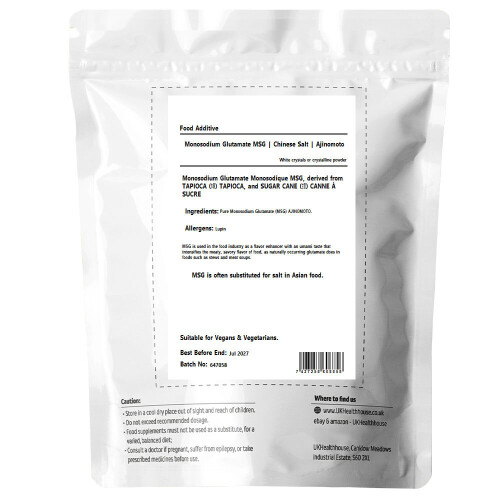 250g - Pure Monosodium Glutamate - MSG Powder - Flavour Enhancer 1