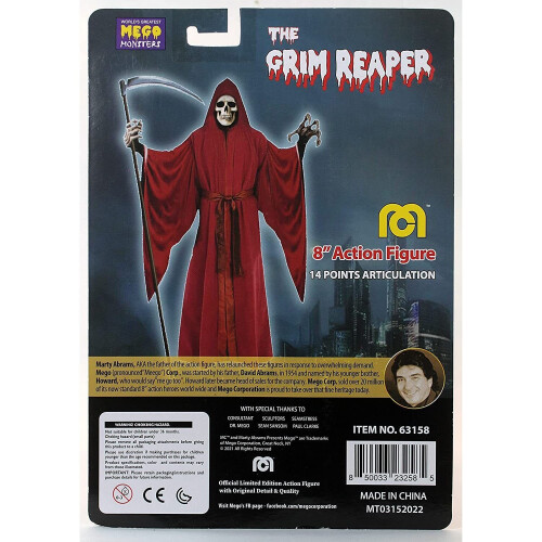 Mego Grim Reaper 8 Tum Actionfigur 1