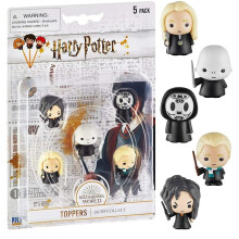 (Style 3) Harry Potter Pencil Toppers 5 Pack Blister