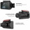 1080P Dual Lens Car Dash Cam Recorder G Sensor Front and Rear Camera 3