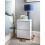 Spot On Dealz White High Gloss 2 Drawer Bedside Table Lamp Nightstand White Bedroom 2
