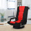 Costway Adjustable 6-Position Folding Floor Chair w/ 360° Swivel Base 8