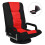 Costway Adjustable 6-Position Folding Floor Chair w/ 360° Swivel Base 11