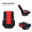 Costway Adjustable 6-Position Folding Floor Chair w/ 360° Swivel Base 10