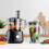 Emperial Food Processor and Blender with Attachments - 750W Black 2