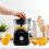 Emperial Food Processor and Blender with Attachments - 750W Black 4