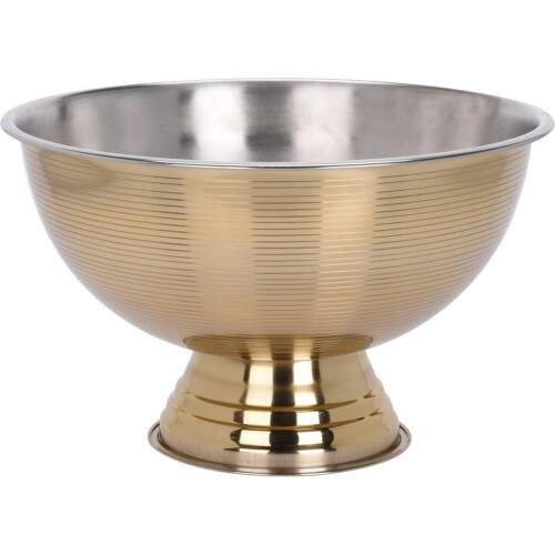 BOWL ON FOOT STAINLESS STEEL
