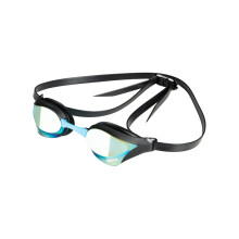 Occhialini da nuoto da gara antiappannamento ARENA Cobra Core Swipe unisex per uomo e donna, lenti a specchio in policarbonato, colore: acqua/ner