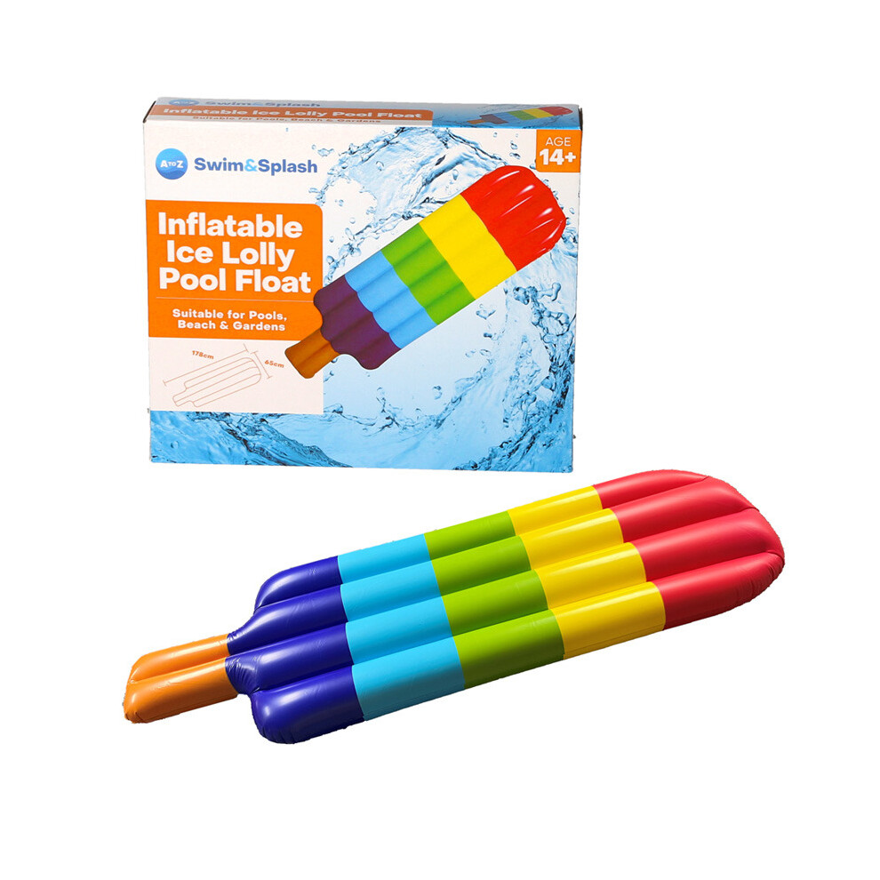 Inflatable Ice Lolly Pool Float 178X65 CM