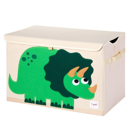 Cassa per giocattoli - 3 Sprouts - Dino - Bebè - Verde - Unisex