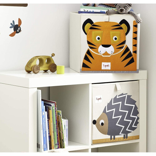 3 Sprouts - Tiikerin säilytystu cube - ELEMENTIT KIDSeille 2
