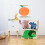 Cassa per giocattoli - 3 Sprouts - Dino - Bebè - Verde - Unisex 2