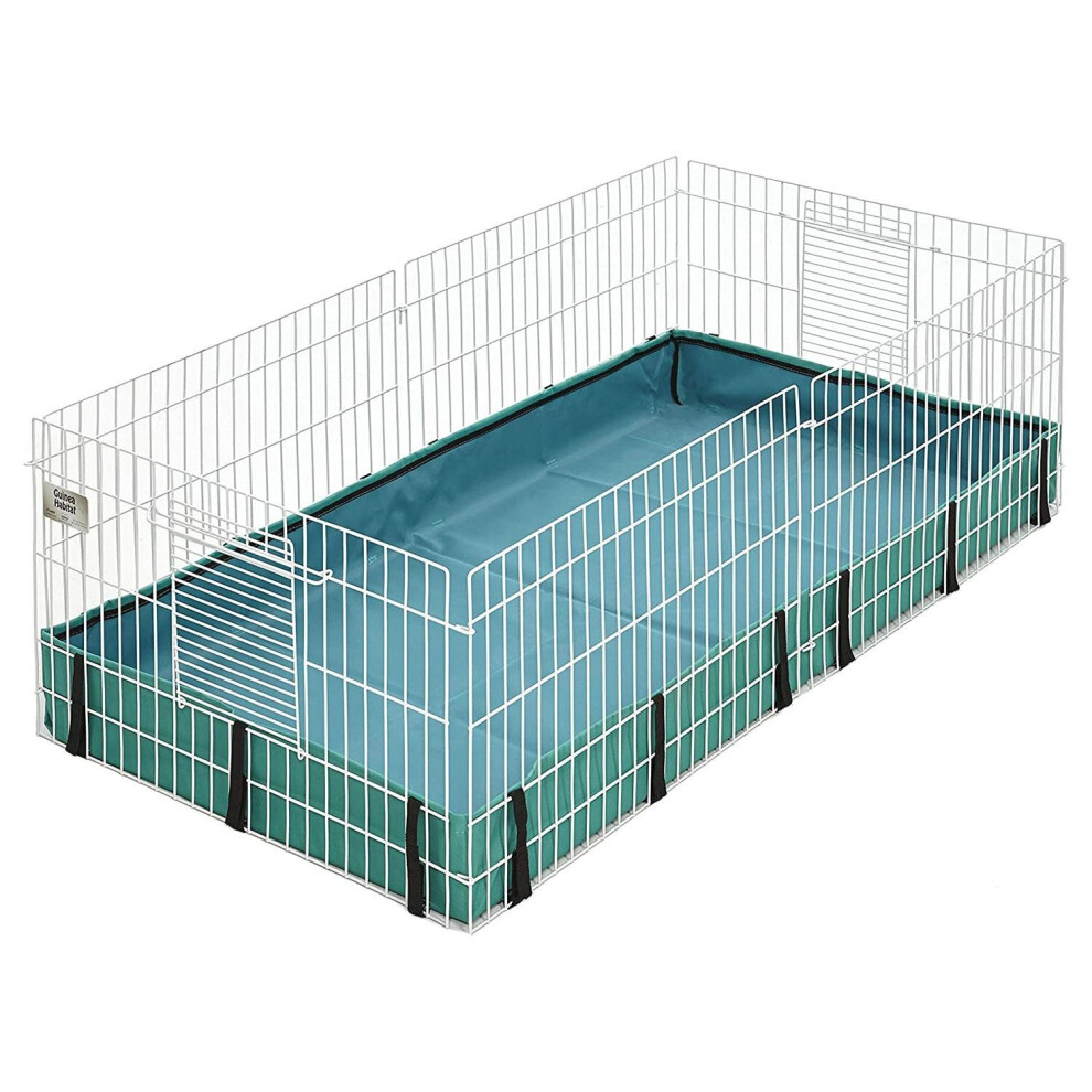 MidWest Homes for Pets Guinea Pig Habitat Animal Cage with 8 Sq Ft of Space