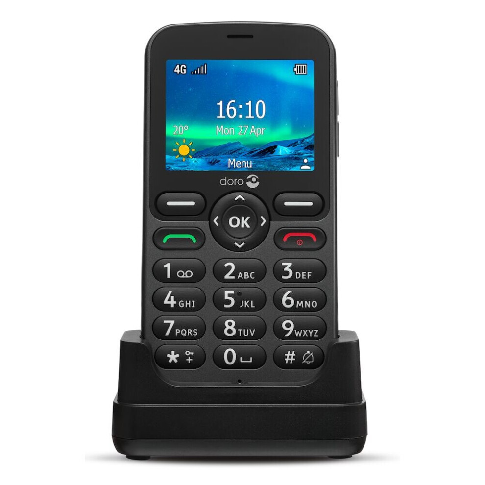 Doro White,Black 5860 Black White 2.4In 4G