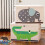 Caixa de brinquedos - 3 SPROUTS - Crocodilo - Bege - Multicolorido - Criança 2