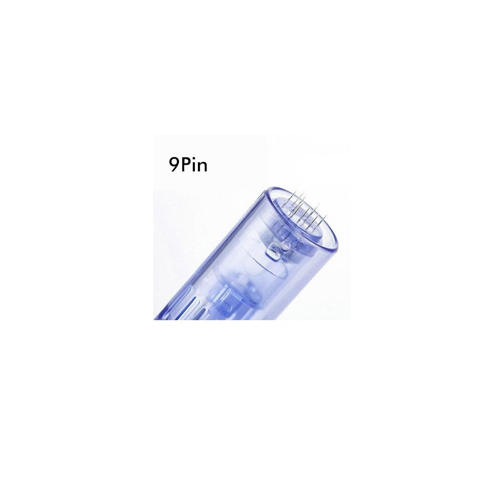 Dr. Pen (10Pcs 9 Pin Needles) Dr Pen A1 Derma Pen Microneedle Needles Cartridges