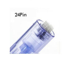 (10pcs 24 Pin Needles) Dr Pen A1 Derma Pen Microneedle Needles Cartridges
