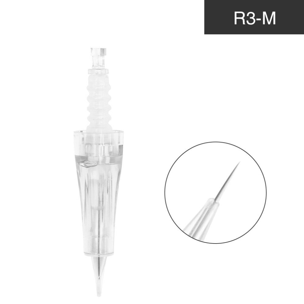 (10pcs 3 Pin) Dr Pen MYM Dermapen Microneedling Needle Derma Pen