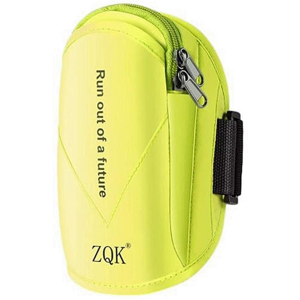 (Green) Running Arm Bag Waterproof Sports Armband Brachialbag Mobile Phone Holder Arm Pouch Bag Green 760954526406