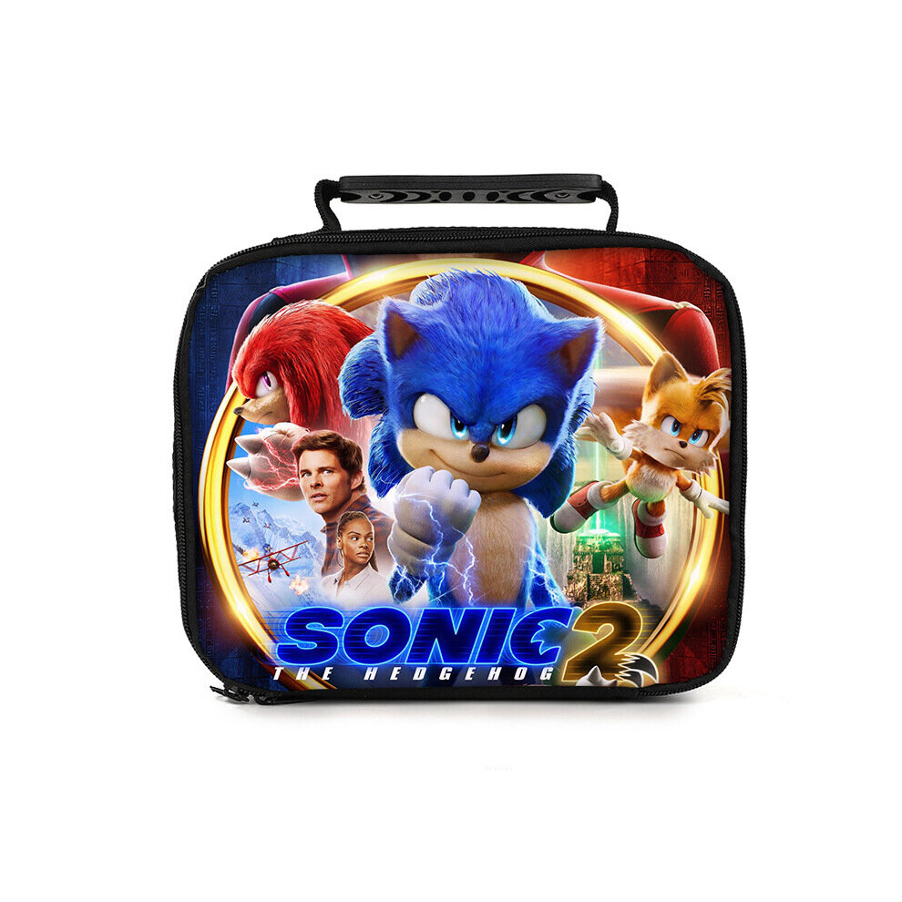 (1) Sonic Insulated Lunch Bags School Outdoor Insulated Refrigerated Lunch Box