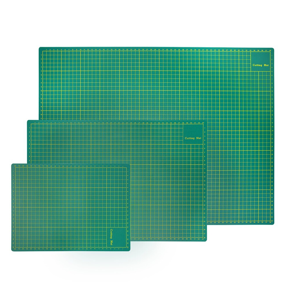 Vivo (A3) A2/A3/A4 Cutting Mat Self Healing Non Slip Craft Quilting Printed Grid Lines Diy