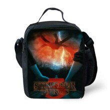 (Lightning) Stranger Things Lunch Bags Travel Tote Bags Picnic Food Fresh Storage Bags