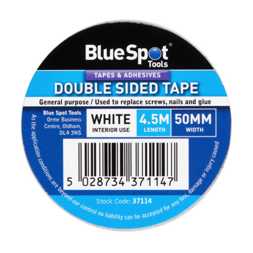 BlueSpot BlueSpot Double Sided Tape 48mm x 4.5M