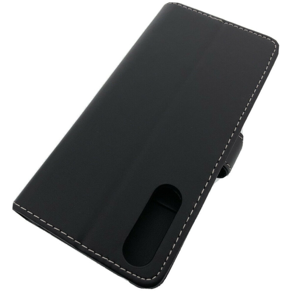 black--fonejacket-for-sony-xperia-10-iv-phone-case--cover--flip-wallet--folio--leather--gel