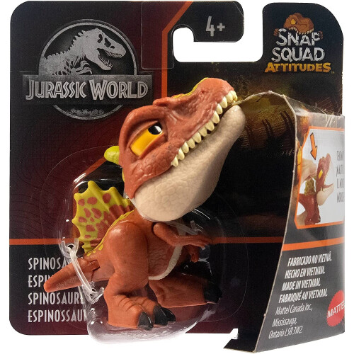 Jurassic World Jurassic World Snap Squad Attitudes Spinosaurus Dinosaur Figure