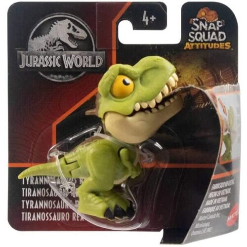 Jurassic World Jurassic World Snap Squad Attitudes Tyrannosaurus Rex Dinosaur Figure
