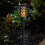 Smart Solar LED Cool Flame Compact Torch Stake Light (4 Pack) Warm White Black 3