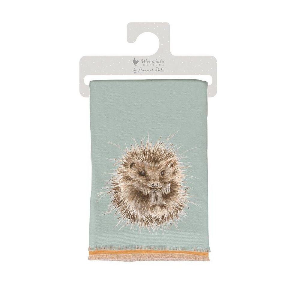 Awakening Hedgehog Winter Scarf In Gift Bag