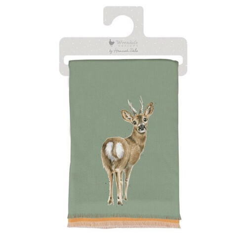 Wrendale 'The Roe Deer' Winter Scarf