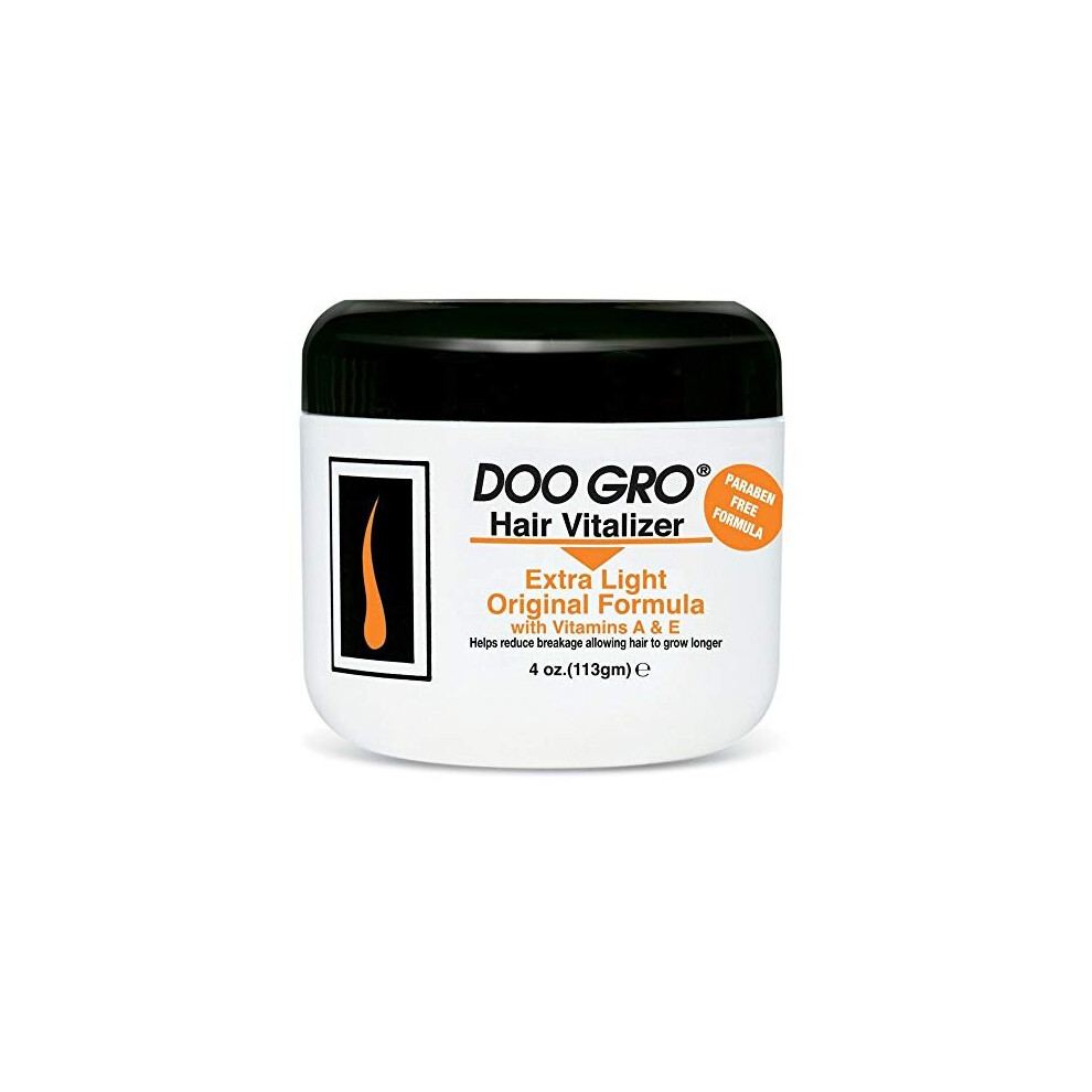 Doo Gro Light Medicated Hair Vitalizer Extra Original Formula, 4 Oz