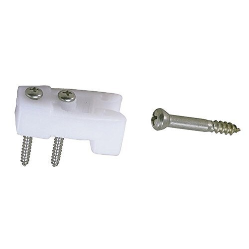 Perko Dörrfångare - Vit Nylon/Staplar - Par