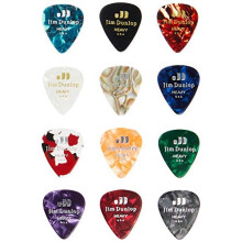 Jim Dunlop Dunlop PVP107 Heavy Celluloid Guitar Pick Variety Pack-12 Pack