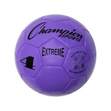 Champion Sports Extreme Series Soccer Ball, Size 4 - Youth League, All Weather, Soft Touch, Maximum Air Retention - Kick Balls for Kids 8-12 - Competi