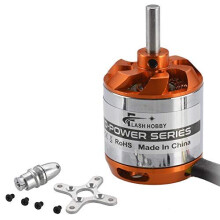 FLASH HOBBY D2836 Bezuhlíkový Motor 1120KV pro RC Letadla a Helikoptéry