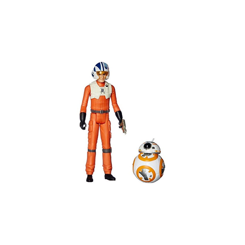 Star Wars Poe and Bb8 : Resistance Animated Series 3.75-inch Poe Dameron and BB-8 Figure 2-Pack