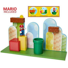 Hrac sada na figurku Super Mario Nintendo Acorn Plains 2.5 s prsluenstvm