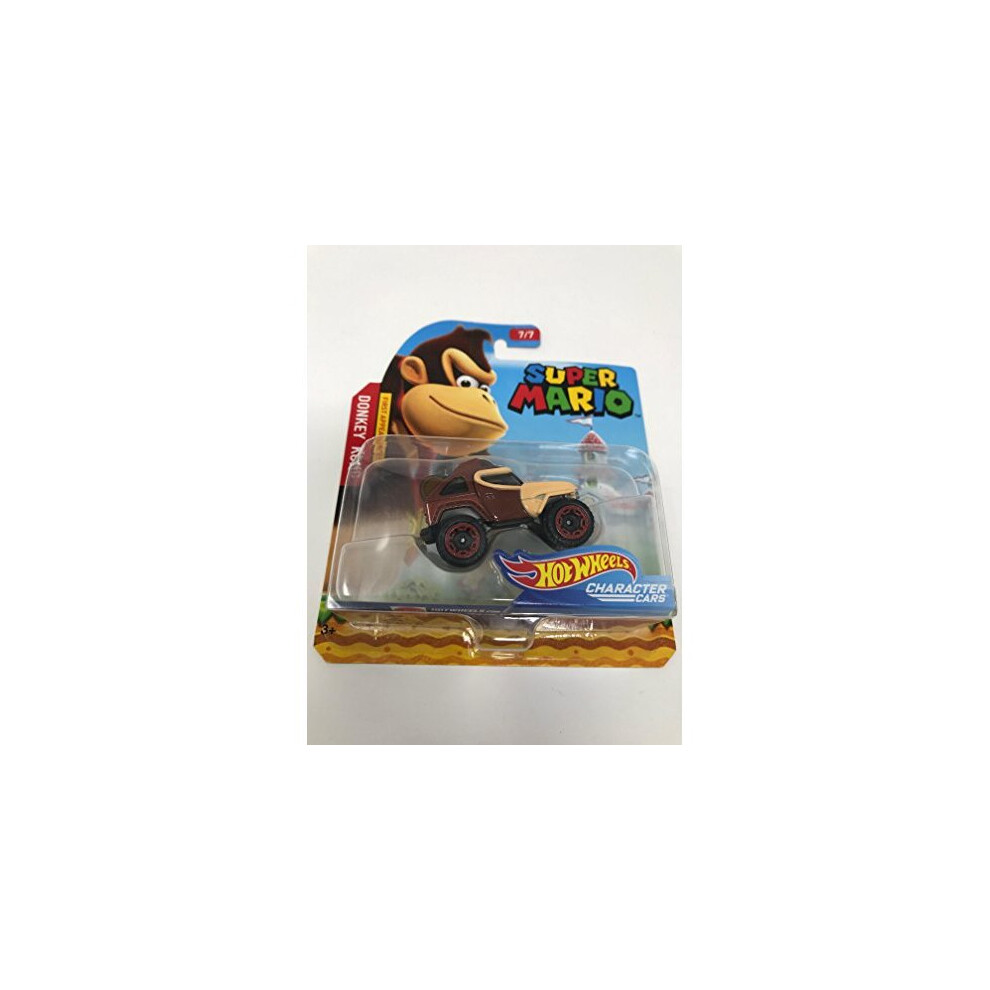 Hot Wheels Super Mario Character Cars - Donkey Kong First Appearance